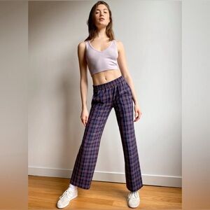 Sunday Best Atlas Tank cropped, ribbed V-neck Tank top.